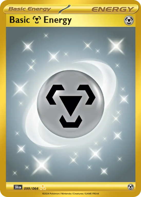 Pokémonkaart Basic Metal Energy nummer 99/64 uit de set Shrouded Fable (Scarlet & Violet)