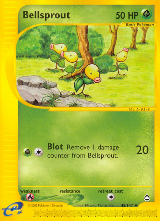 Bellsprout 45/186 E-Card Aquapolis