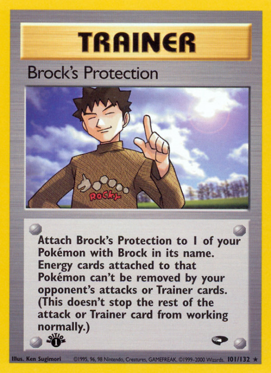 Brock's Protection 101/132 Gym Gym Challenge