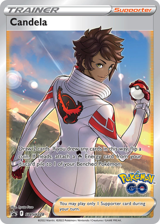 Pokémonkaart Candela nummer SWSH228/103 uit de set SWSH Black Star Promos (Sword & Shield)