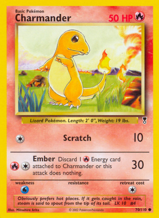 Charmander 70/110 Other Legendary Collection