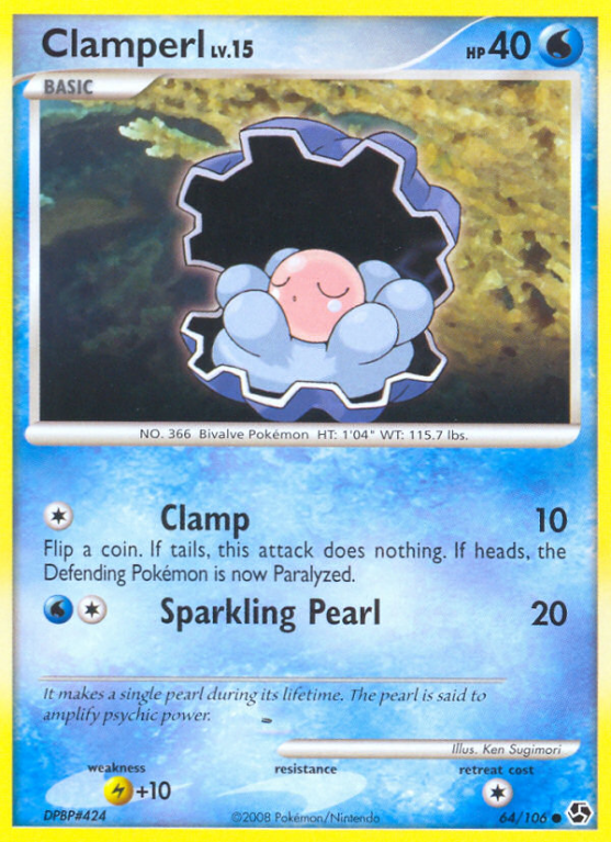 Clamperl 64/106 Diamond & Pearl Great Encounters