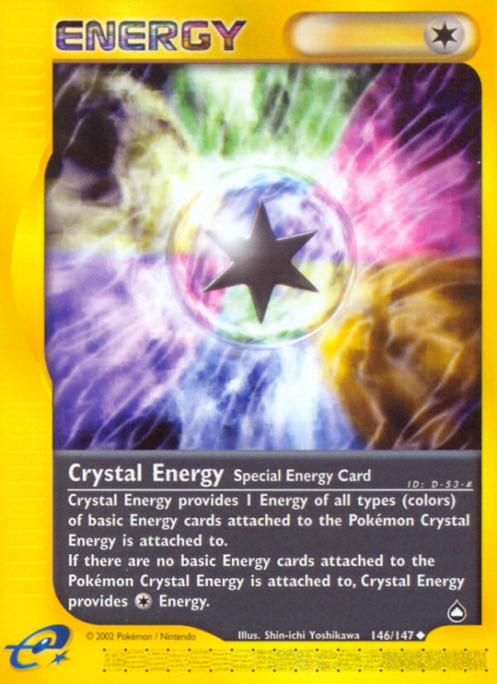 Crystal Energy 146/186 E-Card Aquapolis