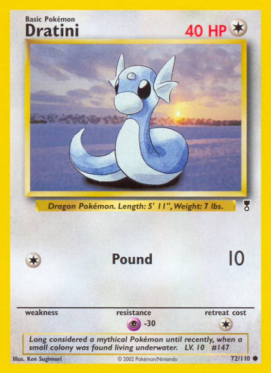 Dratini 72/110 Other Legendary Collection
