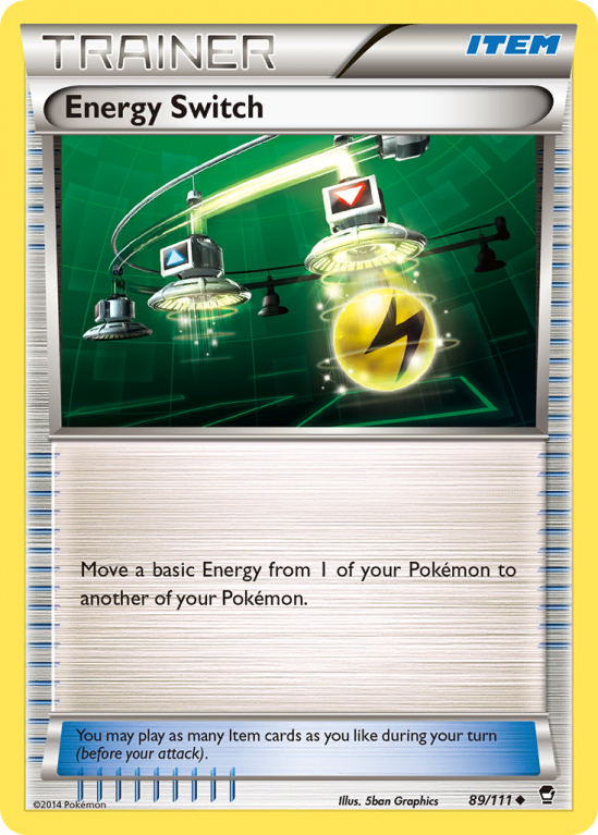 Energy Switch 89/111 XY Furious Fists