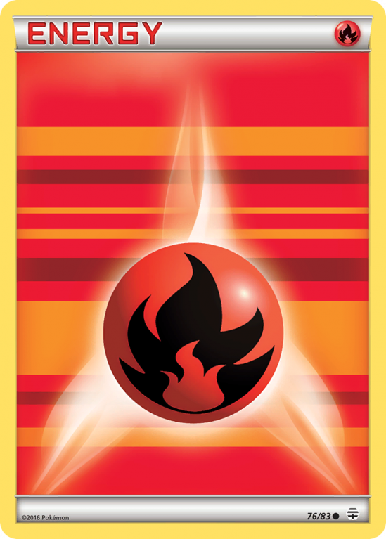 Fire Energy 76/115 XY Generations