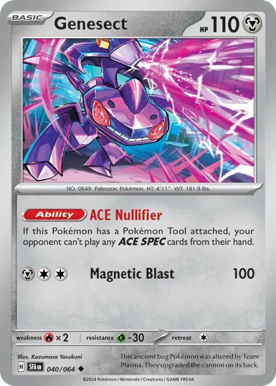 Genesect 40/64 Scarlet & Violet Shrouded Fable