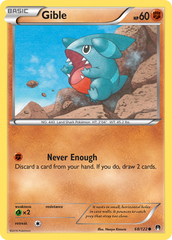 Gible 68/122 XY BREAKpoint
