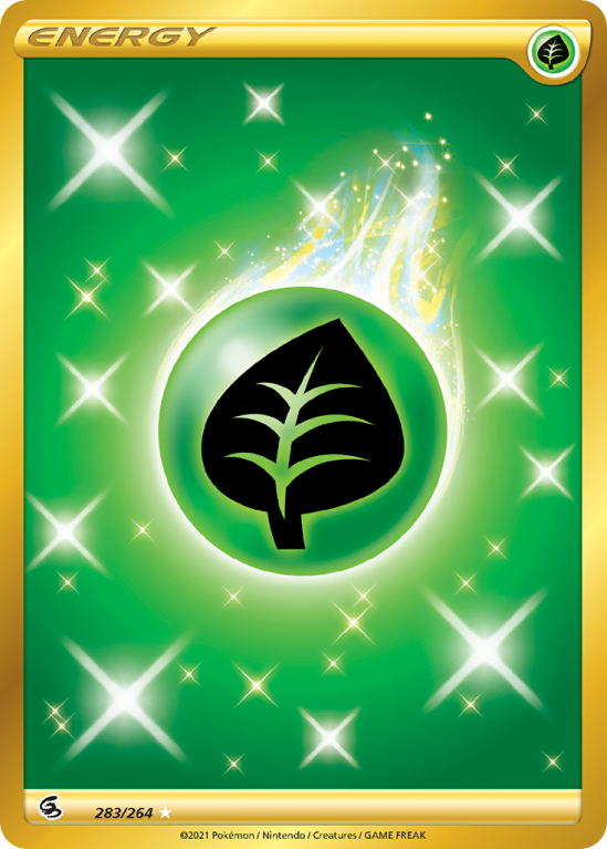 Grass Energy 283/264 Sword & Shield Fusion Strike