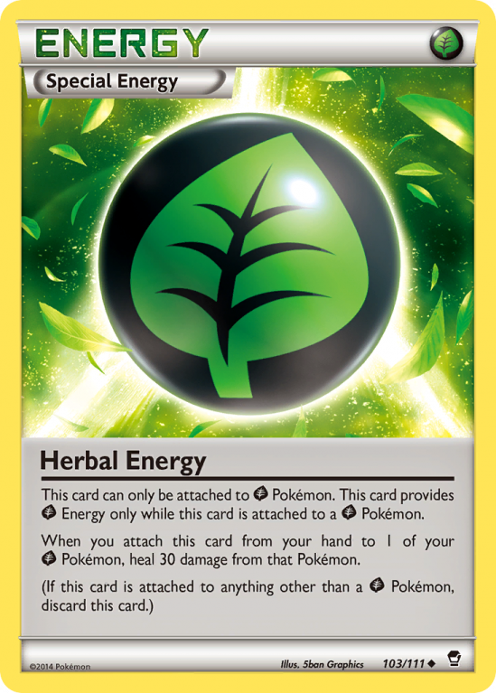 Herbal Energy 103/111 XY Furious Fists