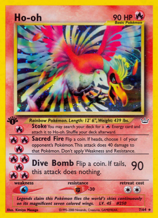 Ho-oh 7/66 Neo Neo Revelation