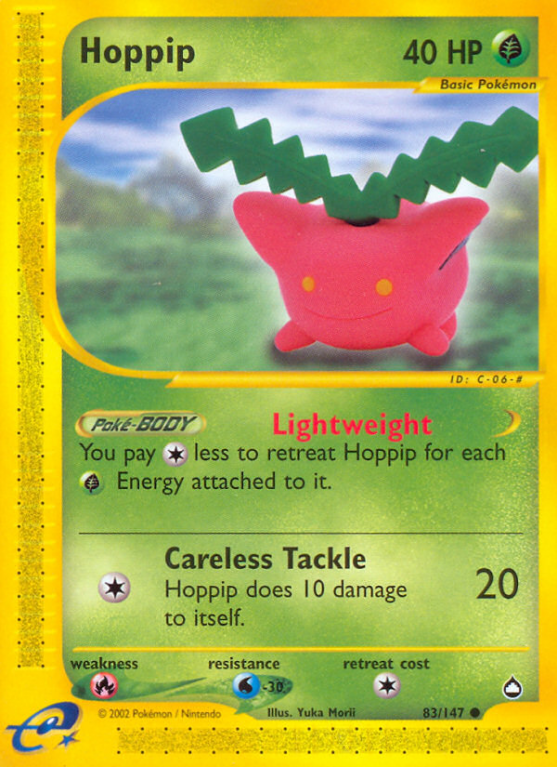 Hoppip 83/186 E-Card Aquapolis