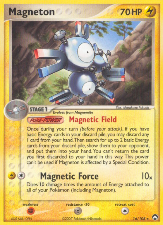 Magneton 16/108 EX Power Keepers