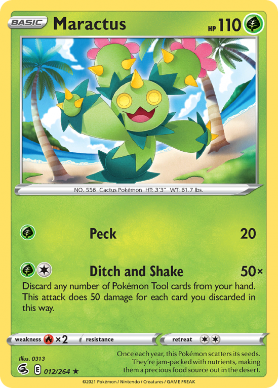 Maractus 12/264 Sword & Shield Fusion Strike