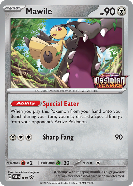 Pokémonkaart Mawile nummer 39/14 uit de set Scarlet & Violet Black Star Promos (Scarlet & Violet)