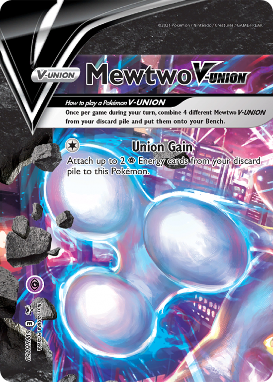 Mewtwo V-UNION SWSH159/103 Sword & Shield SWSH Black Star Promos