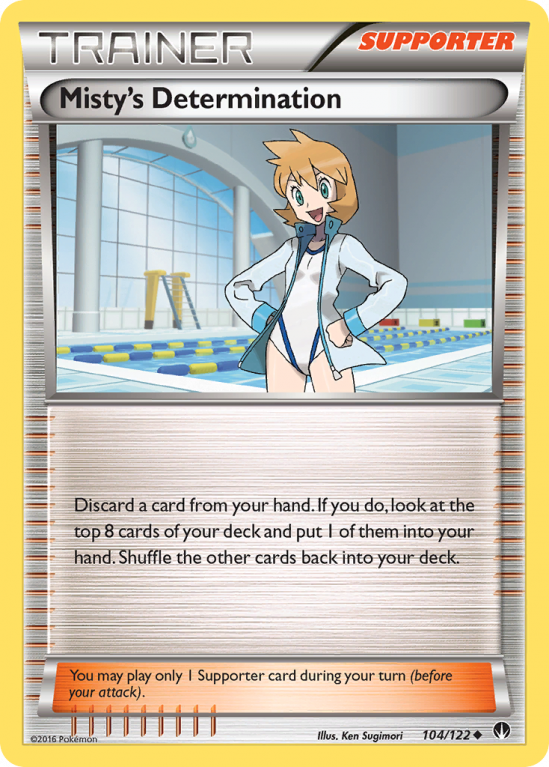 Misty's Determination 104/122 XY BREAKpoint