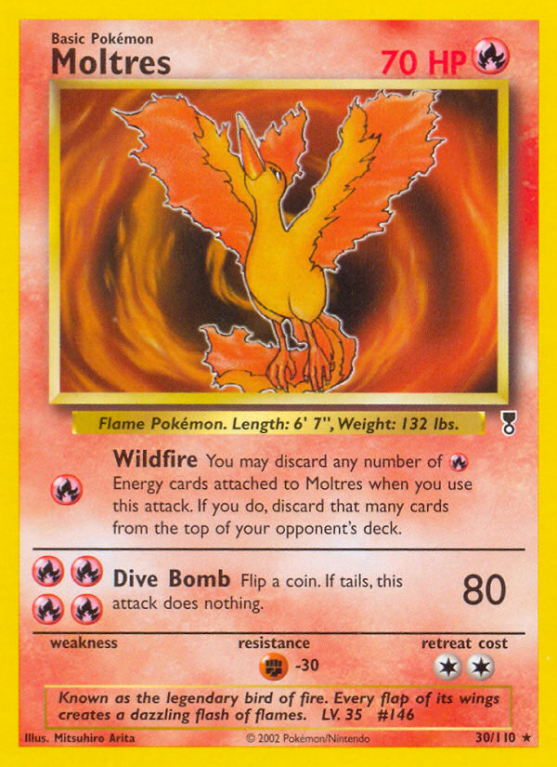 Moltres 30/110 Other Legendary Collection