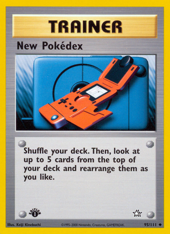 New Pokédex 95/111 Neo Neo Genesis