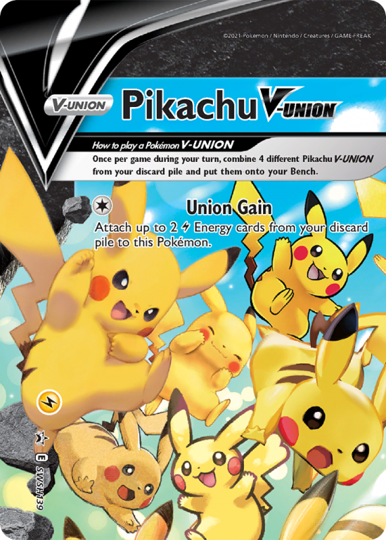 Pikachu V-UNION SWSH139/103 Sword & Shield SWSH Black Star Promos