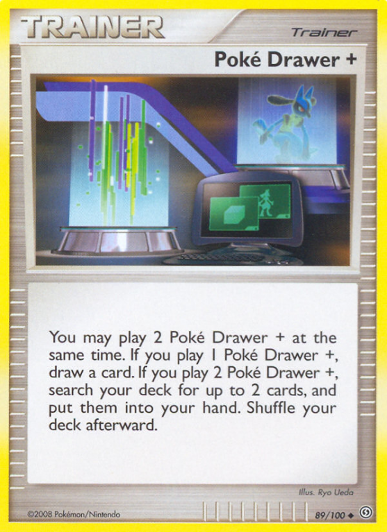 Poké Drawer + 89/100 Diamond & Pearl Stormfront