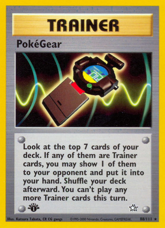 PokéGear 88/111 Neo Neo Genesis