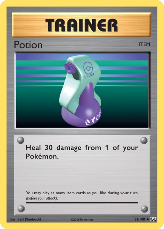 Potion 83/108 XY Evolutions