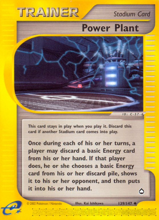 Power Plant 139/186 E-Card Aquapolis