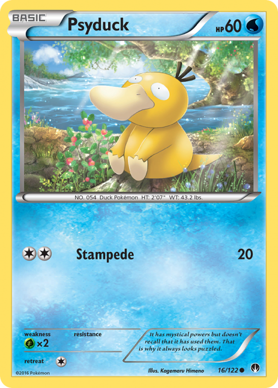 Psyduck 16/122 XY BREAKpoint