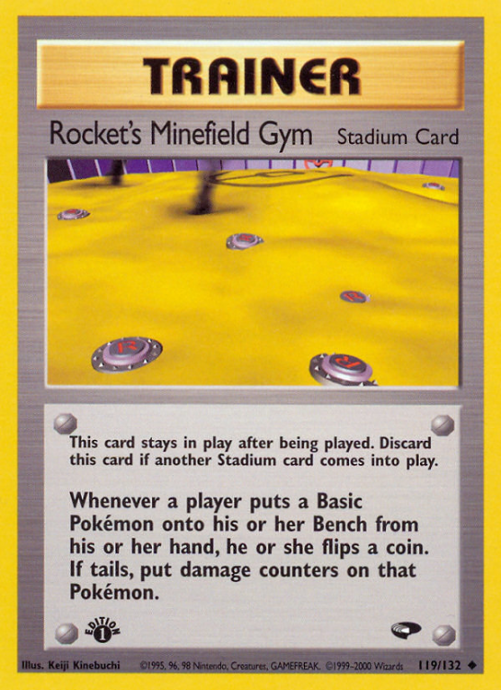 Rocket's Minefield Gym 119/132 Gym Gym Challenge