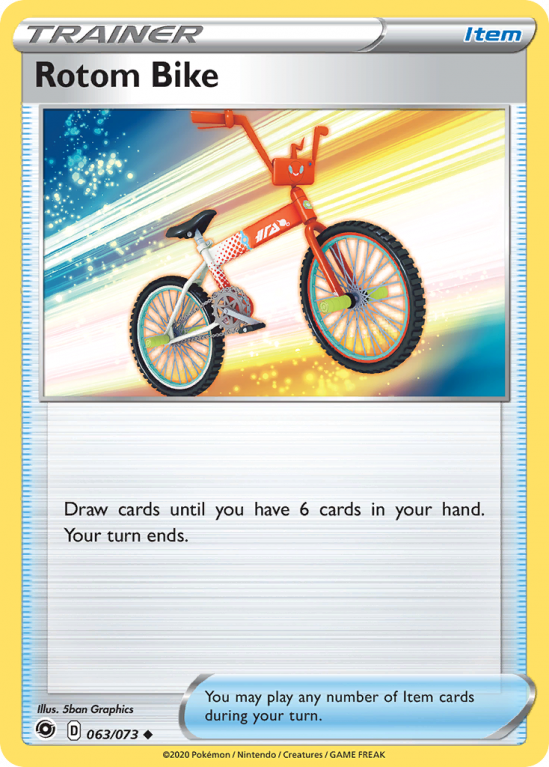 Rotom Bike 63/73 Sword & Shield Champion's Path