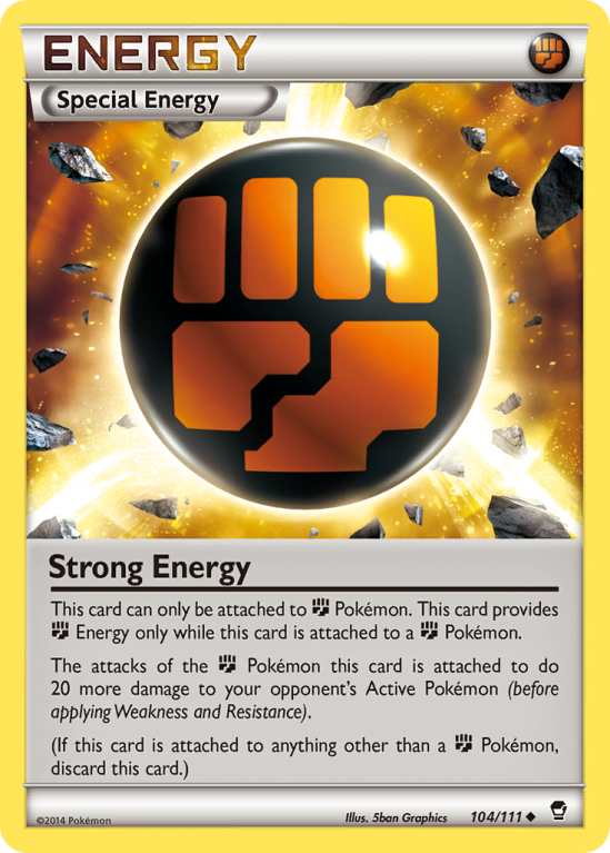 Strong Energy 104/111 XY Furious Fists