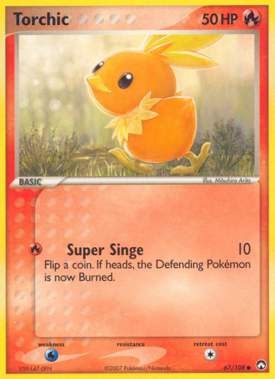 Torchic 67/108 EX Power Keepers
