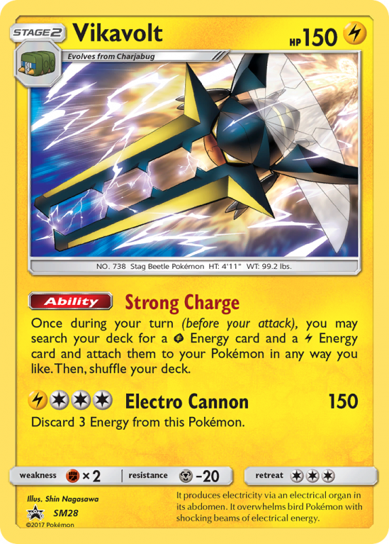 Vikavolt SM28/156 Sun & Moon SM Black Star Promos