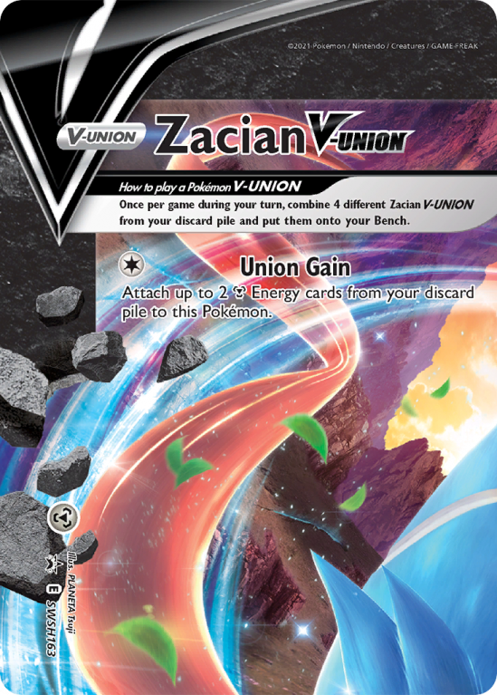 Zacian V-UNION SWSH163/103 Sword & Shield SWSH Black Star Promos