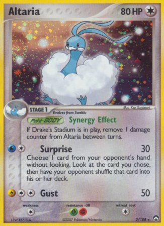 Altaria 2/108 EX Power Keepers