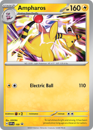 Pokémonkaart Ampharos nummer 109/14