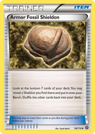 Armor Fossil Shieldon 98/114