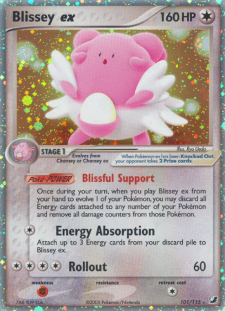 Blissey ex 101/115 EX Unseen Forces