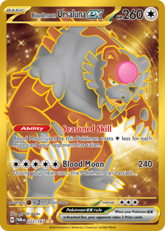 Bloodmoon Ursaluna ex 222/167