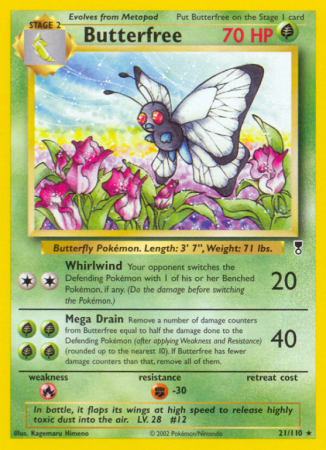 Butterfree 21/110