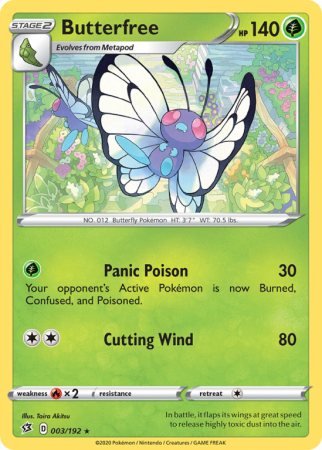 Butterfree 3/192