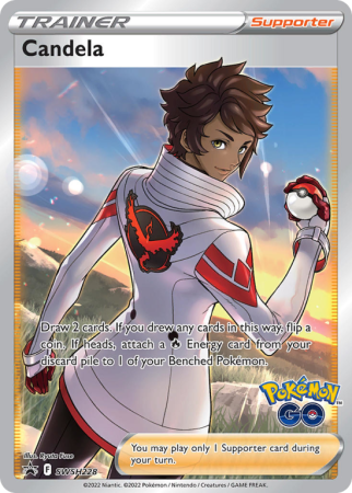 Pokémonkaart Candela nummer SWSH228/103