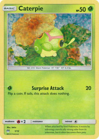 Caterpie 1/12 Other McDonald's Collection 2019