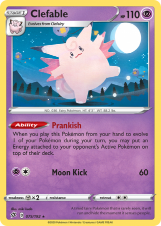 Clefable 75/192