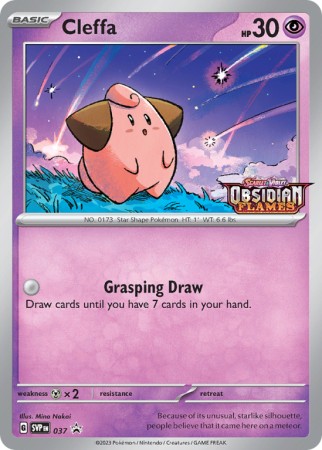 Pokémonkaart Cleffa nummer 37/14 uit de set Scarlet & Violet Black Star Promos (Scarlet & Violet)