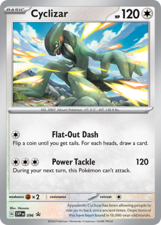 Pokémonkaart Cyclizar nummer 96/14