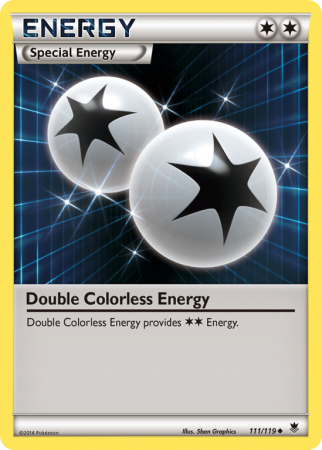Double Colorless Energy 111/119