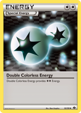 Double Colorless Energy 92/99