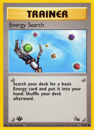Energy Search 59/62 Base Fossil